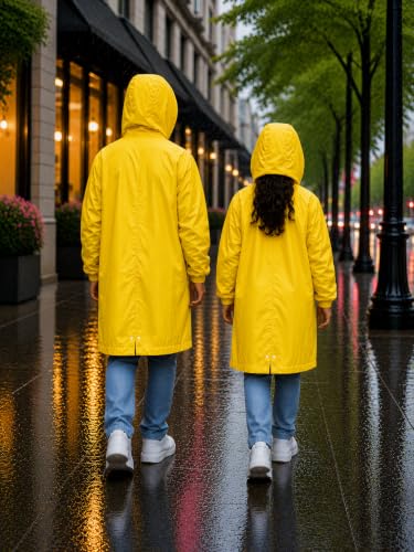 Image of Premium Kids Waterproof Raincoat | Full Coverage Hooded Rain Wear for Boys & Girls | Rainwear |