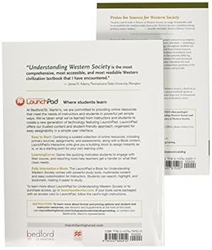 Paperback Understanding Western Society: A History, Volume Two 2e & Sources for Western Society, Volume 2 3e Book