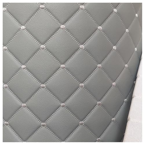 Tissu en cuir synthétique au mètre gris pour sol et meubles