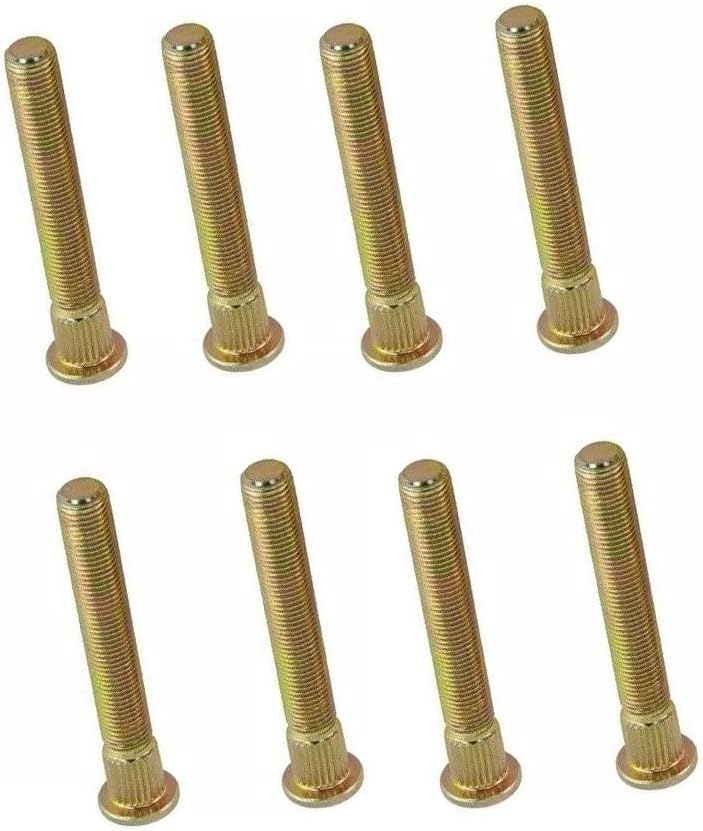 8pcs (3/8-24 * 2.68") Front Wheel Studs 7518654 Replacement for 2008 2009-2014 Polaris Ranger RZR 800 UTV; RZR 570 2012-2013