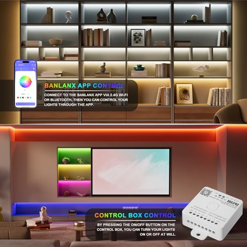 Tira LED RGB COB con Dimmer y Adaptador 6.1m miniatura 7