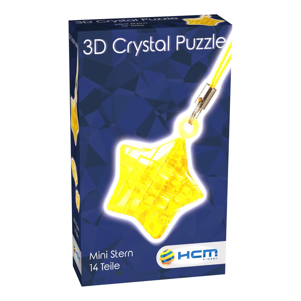 HCM Kinzel 9002 Crystal Puzzle 3D – Castello – Gioco Da Tavolo 1 Giocatore, 14+ Anni - 2