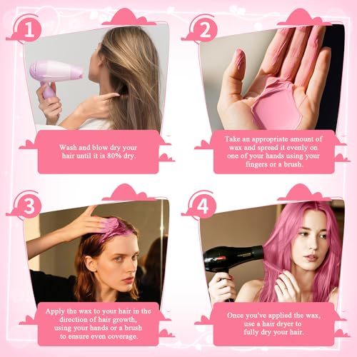 Cera Temporal para Color de Cabello 3.4 Fl Oz miniatura 3