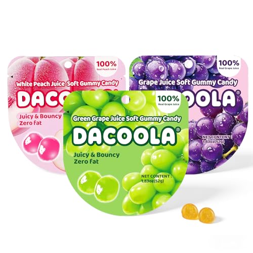 Dulces de Fruta Mixtos DACOOLA 52g 3 Pack miniatura 1
