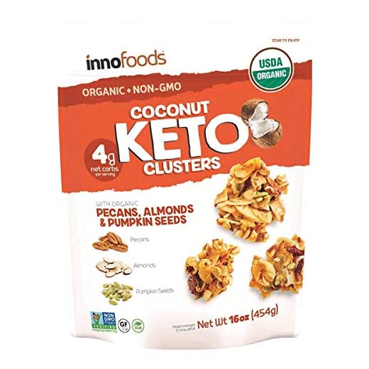 Coconut Keto Clusters with Organic Pecans, Almonds & Pumpkin Seeds - PACK OF 2