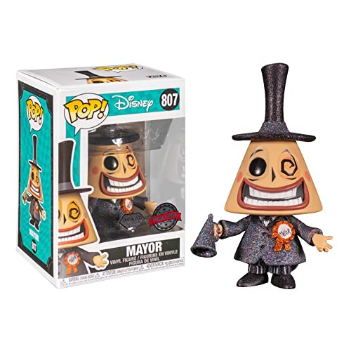 Pop Funko Noche Antes De Navidad - Alcalde (Exclusivo Diamante)