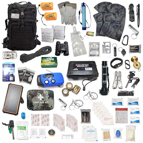 Sirius: Pre-Packed Bug Out Bag - 72 Hour Kit for 2 People - Bugout Backpack Survival Kit - Premium 50L Go Bag Tactical Backpack - Essential Bug Out Gear - Upgraded Survival Backpack - Image 3