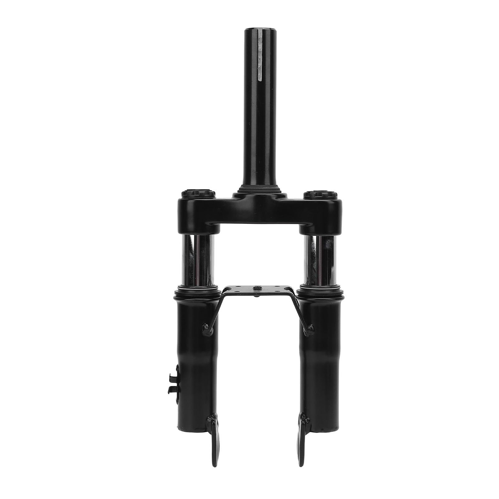 Kit de Suspension Avant pour Trottinette électrique M365, Fourche Avant en Acier à Absorption Hydraulique Avancée avec Garde-Boue et Béquille, Noir