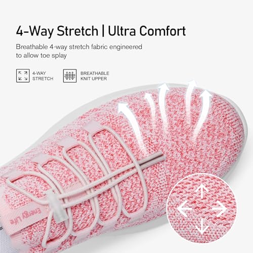 ALEADER Womens Slip On Shoes for Walking Tennis Sneakers, Lightweight Energycloud Casual Comfort for Gym3