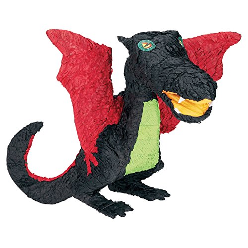 Preisvergleich Produktbild PARTY DISCOUNT NEU Pinata Schwarzer Drachen