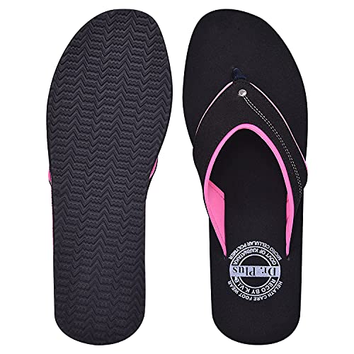 Image of DR PLUS Women's Healthcare, Diabetic and Orthopedic Light Weight MCR /MCP Footwear /Sandals /Slipper /Chappal