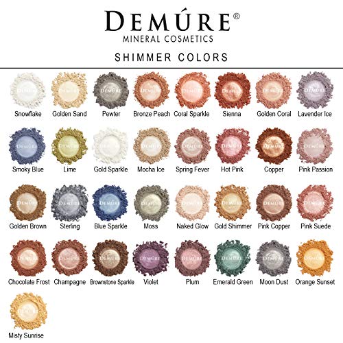 Demure Mineral Make Up (Smoky Blue) Eye Shadow, Shimmer Eyeshadow, Loose Powder, Glitter Eyeshadow, Organic Makeup, Eye Makeup, Natural Makeup, Organic Eyeshadow, Natural Eyeshadow, Professional Makeup #TOP4