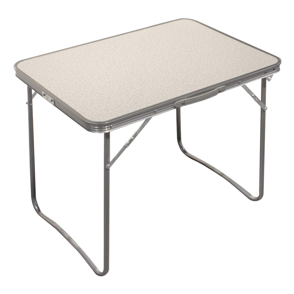 AKTIVECamping Sport Folding Table 80 x 60 x 70 cm White