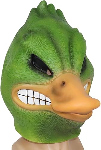 Miniatura 3 de Scary Shark Mask Desert Lizard Mask Funny Head Animal Head Masks Angry Duck Latex Mask for Halloween Party Cosplay Prop