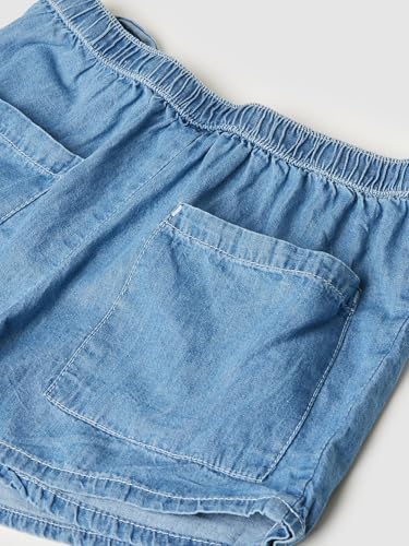 Max Pure Cotton Western Skort Light Blue - Image 7 thumbnail