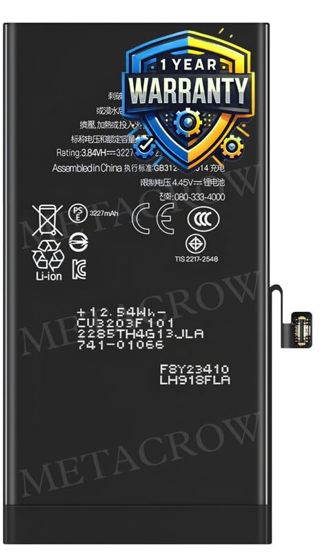 Image of Original Battery Compatible for iPhone 13 (A2633, A2482, A2631, A2634, A2635) - (3227mAh) - 1 Year Warranty
