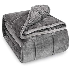 Wemore Sherpa Fleece Weighted Blank...