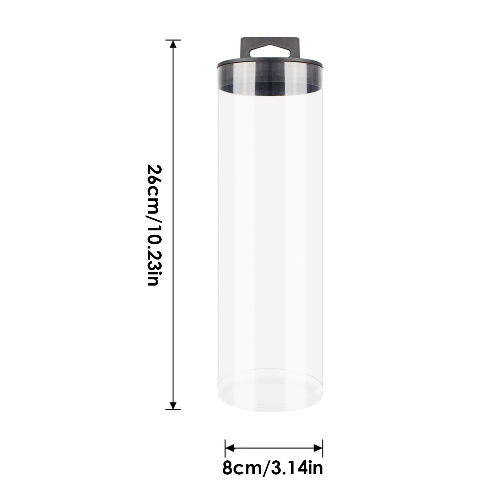 Boîte de Balle de Tennis Transparent - Rangement pour Balles de Tennis, Ping-Pong, Baseball