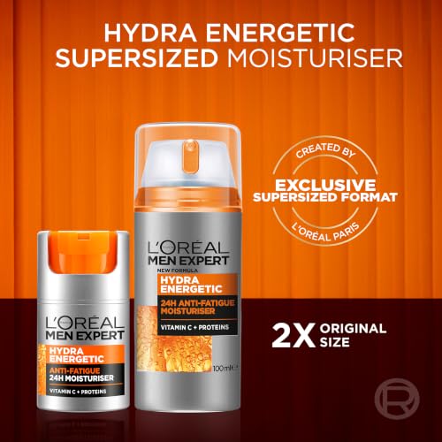 L'Oréal Men Expert XXL Gesichtscreme gegen müde Männer Haut, 100ml – Ansicht 3