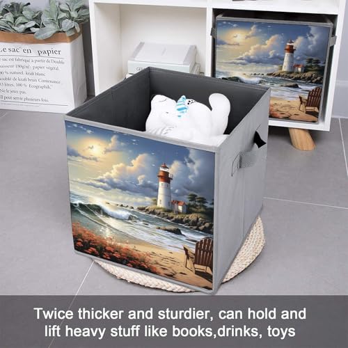 Bacs de rangement pour vêtements style marin parfaits pour la chambre - 7