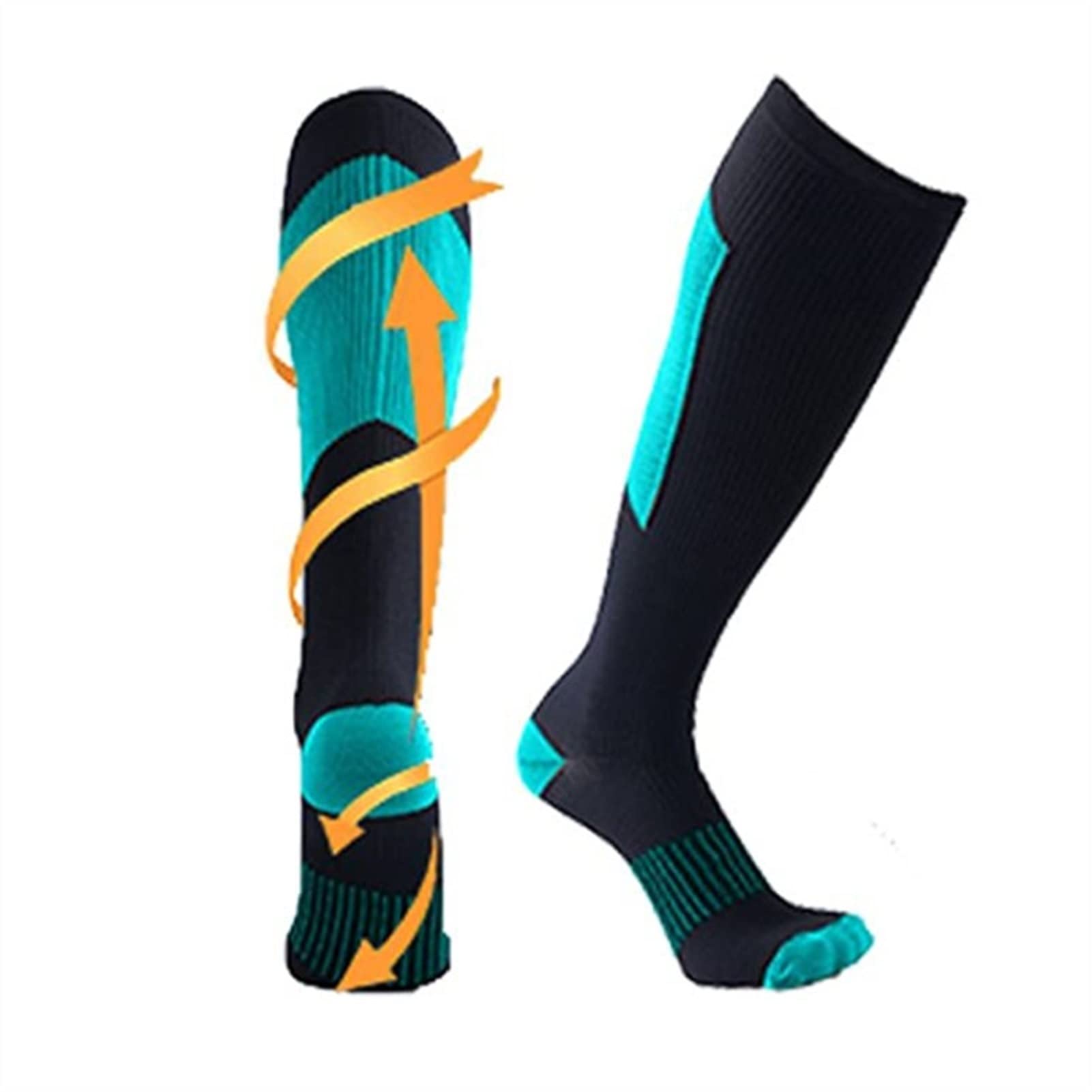 Calze di Calze a Compressione in Esecuzione 20-30 Ginocchieri Donne Uomo Donne Sport Socks for Marathon Cycling Cycling Cycling Socks