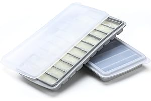 Breast Milk Tray - 2-Piece Silicone Breast Milk Freezer Tray for Easy Storage