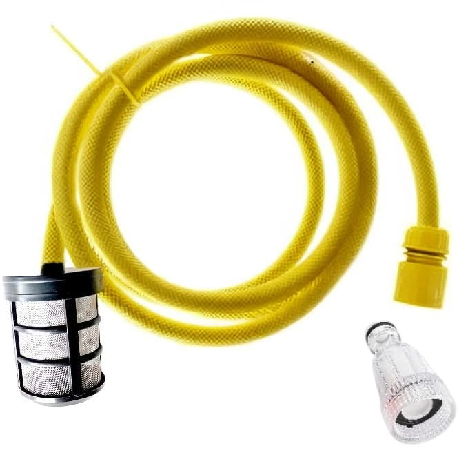 FIYANS SPRAY High-Pressure Washer Inlet Pipe (8 Feet) with Water Filter & Quick Connector | Compatible with All Compny Fiting-picture-22
