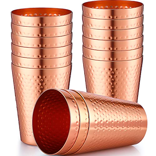 Nuogo 12 Pieces Aluminum Drink Cup,...