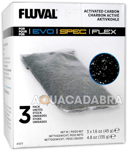 Fluval Spec/Evo/Flex Activated Carbon, Replacement...