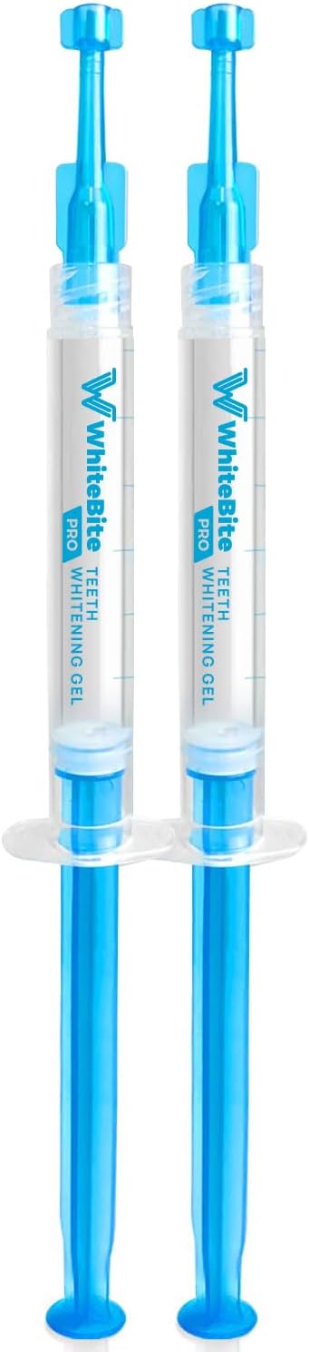 Whitebite Pro Premium Teeth Whitening Kit for Sensitive Teeth – 32X Dual LED Light System with 3 Whitening Pens & 1 Remineralizing Pen (Glacier Cool)