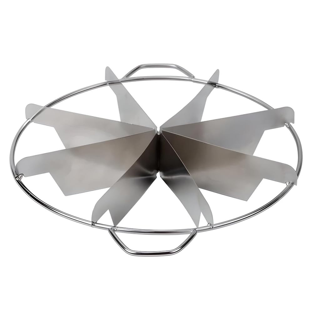 yasoe Stainless Steel Pie Cutter 8- Pie Cutter Creates Beautifully Uniform Slices of Pie