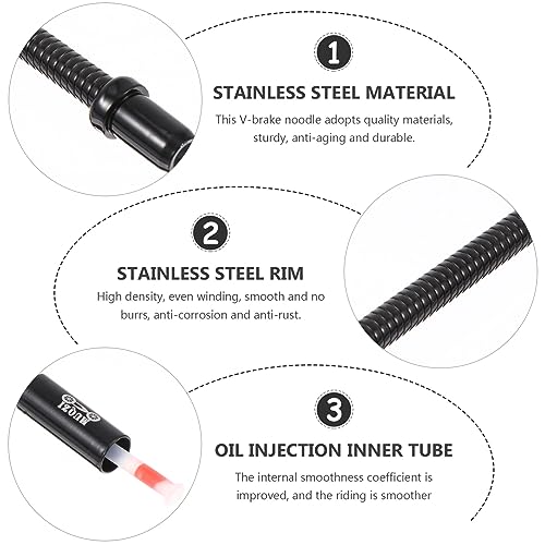 4 Pz V Gomito del Freno Cavo della Tagliatella del...