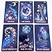 Celestial Tarot Deck Unique, 78 Cosmic Tarot Cards with with Guidebook, Modern Witch Tarot for Beginners and Experienced Readers, Divination and Spiritual Divination Tool