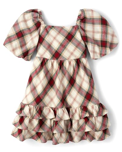 Image of Gymboree Girls' and Toddler Short Sleeve Tiered Dresses