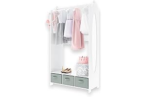 Milliard Kids Wardrobe Storage Center: The Perfect Dress Up Solution for Little Ones