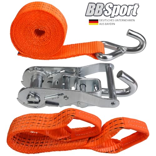 Radspanngurte 4er Set Spanngurte 2,9 m Ratschengurte 2000 daN Zurrgurtefür Autotransport PKW Radsicherung DIN EN 12195-2