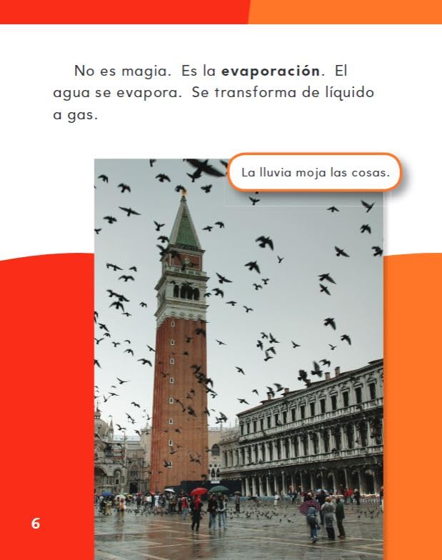 Teacher Created Materials - Science Readers: A Closer Look: La evaporacion (Evaporation) - Grade 2 - Guided Reading Level G (Science: Informational Text) (Spanish Edition) - Image 6
