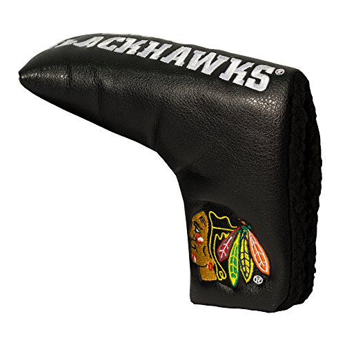 Team Golf NHL Chicago Blackhawks Golf Club Vintage Blade Putter Headcover, Form Fitting