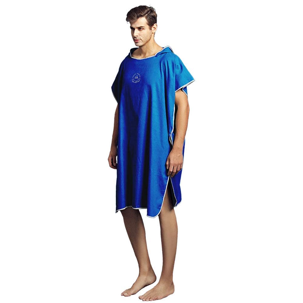 Poncho de surf à capuche avec une serviette légère