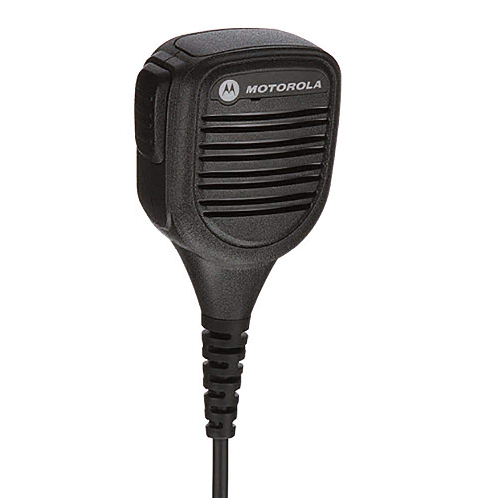 Motorola PMMN4071A Impres Micrófono de Altavoz Remoto con cancelación de Ruido direccional (Negro)