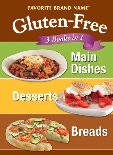 GLUTTEN FREE: 3 BOOKS IN 1: MAIN DISHES, DESSERTS, BREADS By Editors Of VG