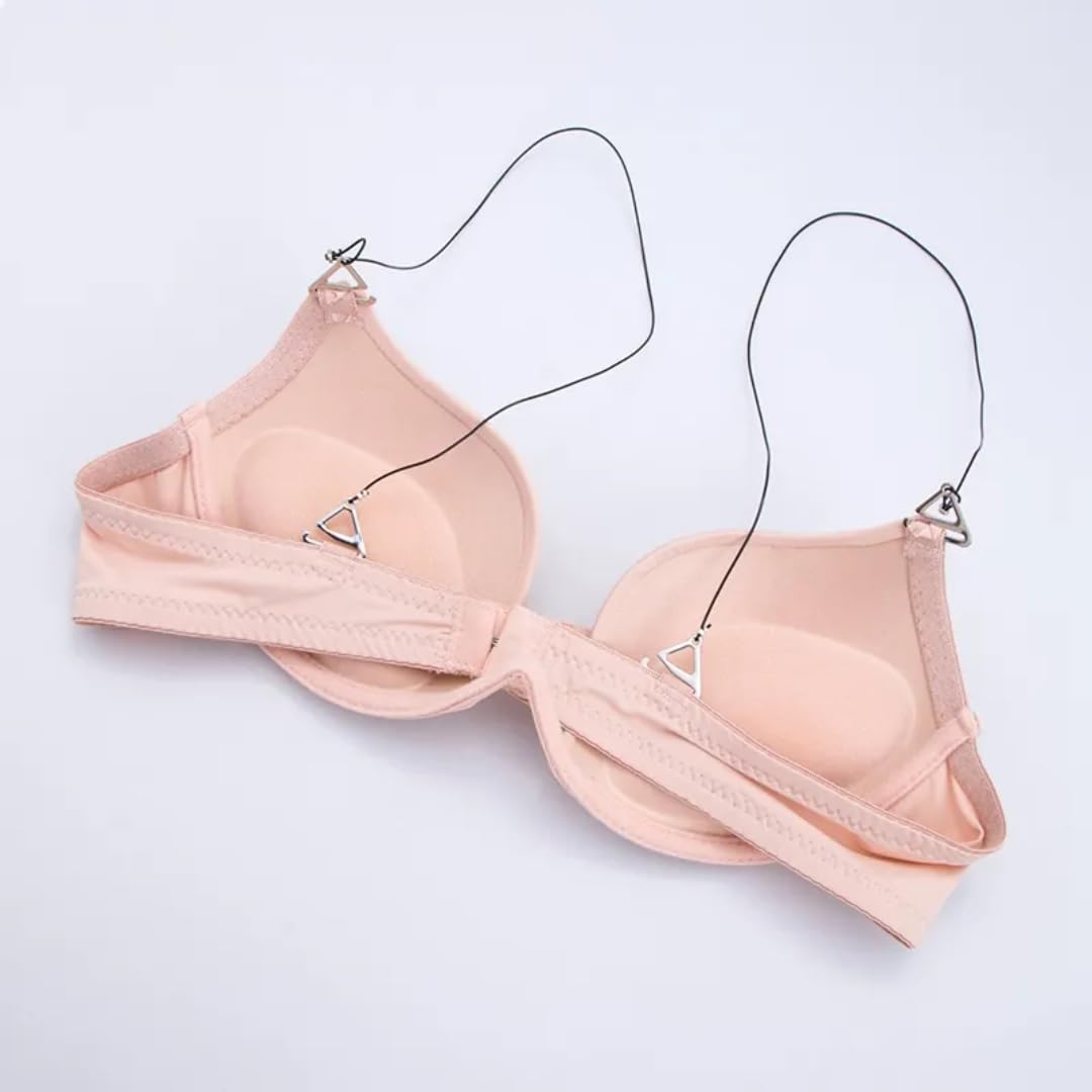 mistrend® Women Teen Girls Ladies Bra Shoulder Strap Skinny 3 Pairs Nonslip Silicone Lightweight Bra Holder Strap Bra Replacement Strap (Skinny, Free) - Image 8 thumbnail
