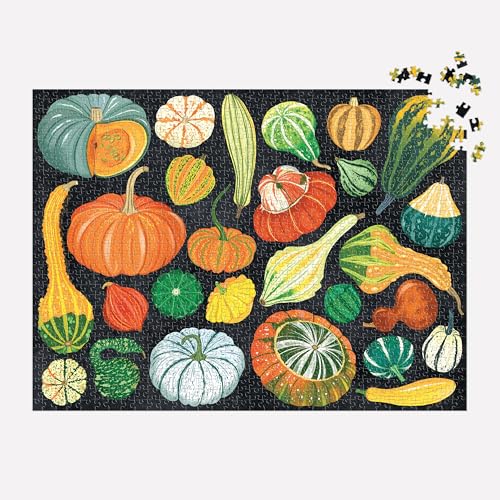Puzzle de 1000 Piezas Tema Calabazas 3 a 13 Anos miniatura 4