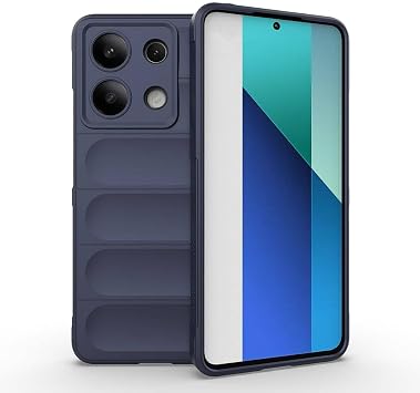 Kilifplus Xiaomi Redmi Note 13 4G Uyumlu Silikon Telefon Kılıfı, Darbe Koruma, Kadife İç Yüzeyli, Oyuklu Tasarım, Kamera Korumalı Telefon Kapak, Koyu Yeşil