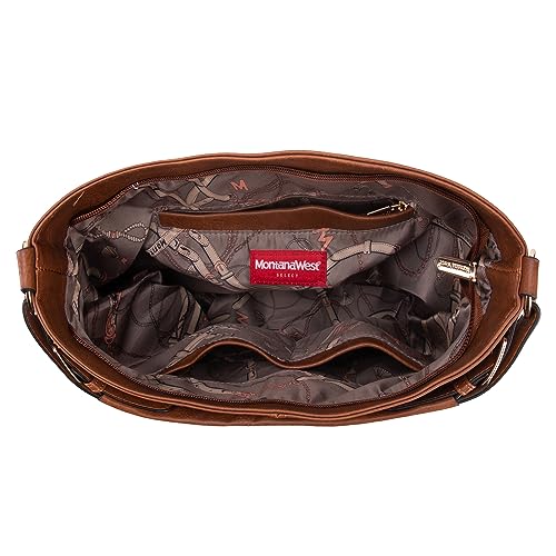 Montana West Hobo Crossbody Bags For Women Bucket Bag Purses And Handbags Shoulder Bag With Strap Mwc-190Br thumb #4