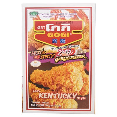 Gogi Tempura Flavor with Seasoning 216g.