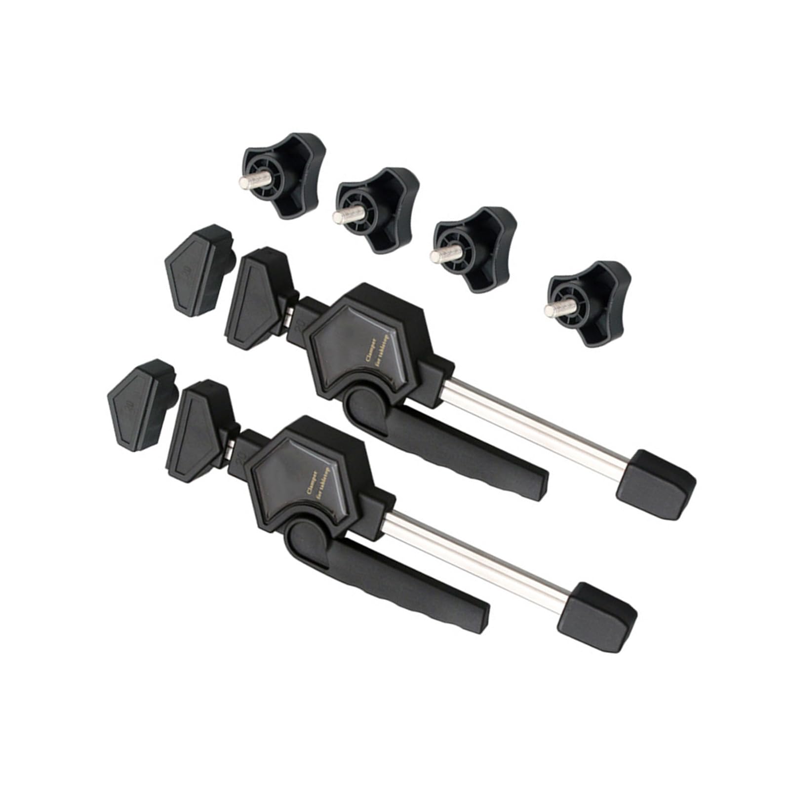 Hdoytxxm Expert Woodworking Fast Clamp Set For 19Mm 20Mm Dog Holes In Workbench Accuracy Woodworking Clamp