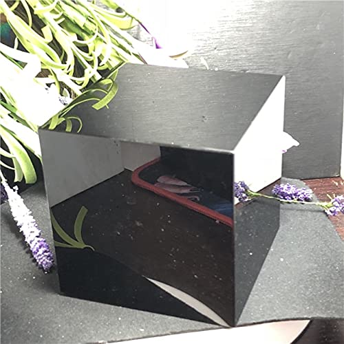 DAJIANatural Black Obsidian Quartz Crystal Cube Crystal Stone Polished Specimen Minerals Healing Stone Home Decoration