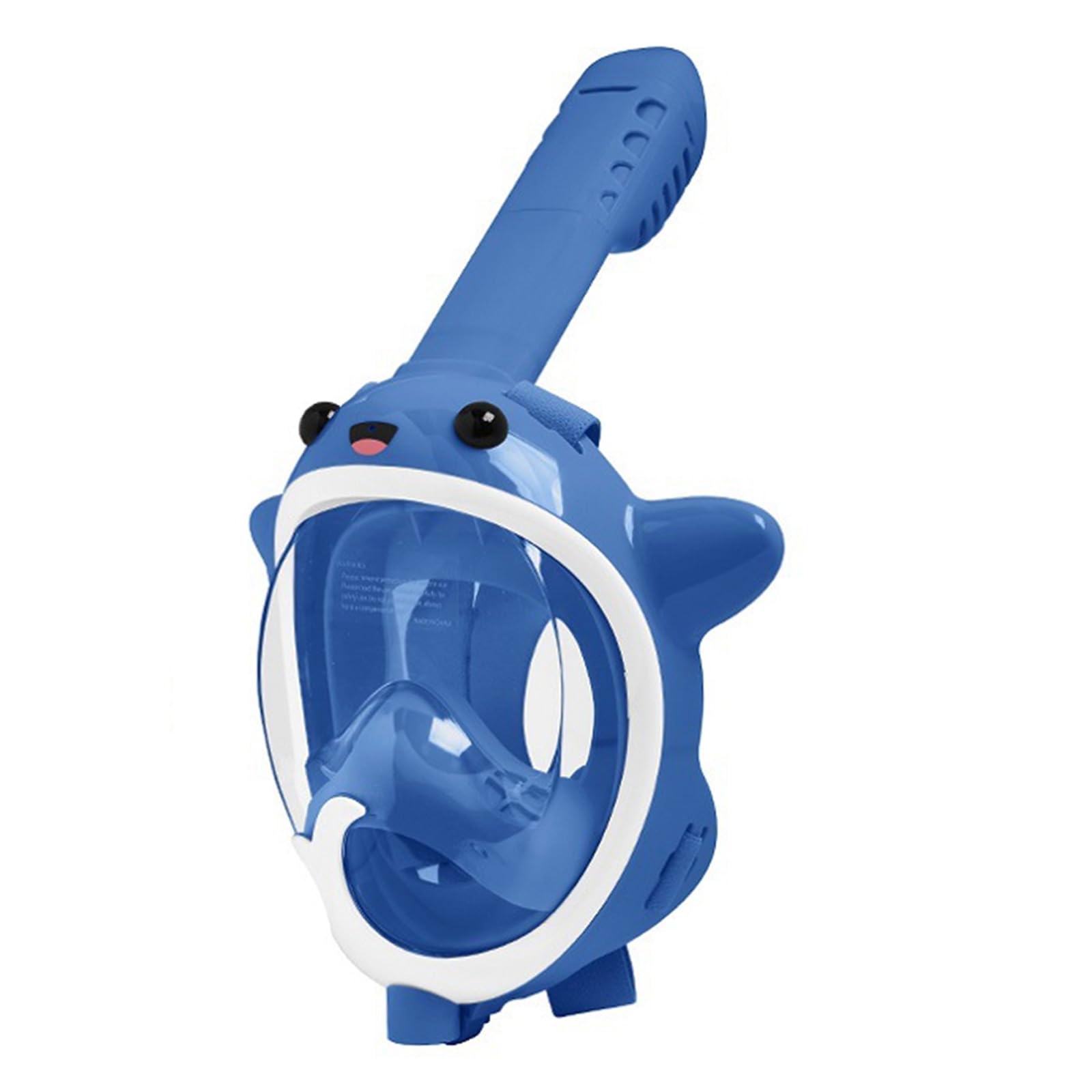 Maschera da snorkeling integrale con sistema di respirazione Dry Top, per bambini, pieghevole, vista panoramica