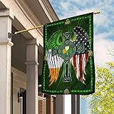 Flags-Irish American Flag THB2110F1, House Flag (29.5' x 39.5')-USA House Garden Flags Premium...
